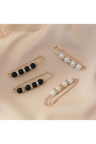 Choice 3# 5 4pcs Waist Adjustment Uniform Clothing Extended Buckle And Waist Adjustment Buckle Pearl Brooca