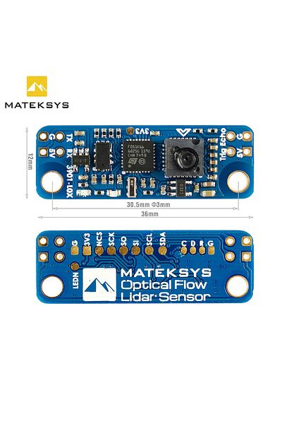 Choice 1pcs Matek Optical Flow & Lidar Sensor 3901-l0x Inav Flow Sensor Module For Rc Fpv Racing Freestyle