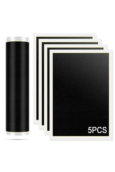Choice 5 Pcs 5pcs Engraving Marking Paper For Laser Engraving Machine Large Size 39*27cm Black Laser Markin