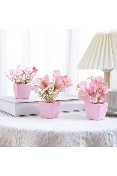 Choice S 231249zh3 2024 Artificial Flower Potted Plant, Used Year-round For Home, Bedroom, Study, Office De