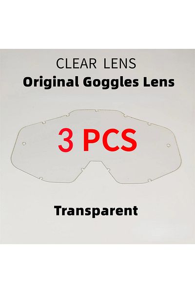 Choice 3pcs-clear-lens Mx Motorcycle Goggles Motocross Glasses Off-road Sunglasses For Man Mtb Atv Mask Win