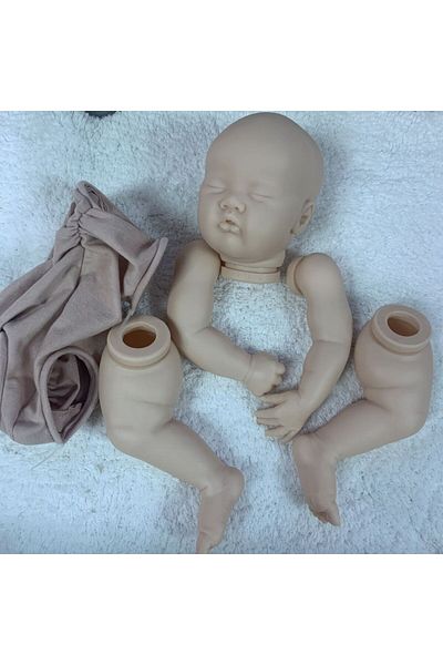 Choice 20inches Doll Kit With Body Npk 20inch Reborn Doll Kit Ashia Cute Sleeping Baby Lifelike Soft Touch