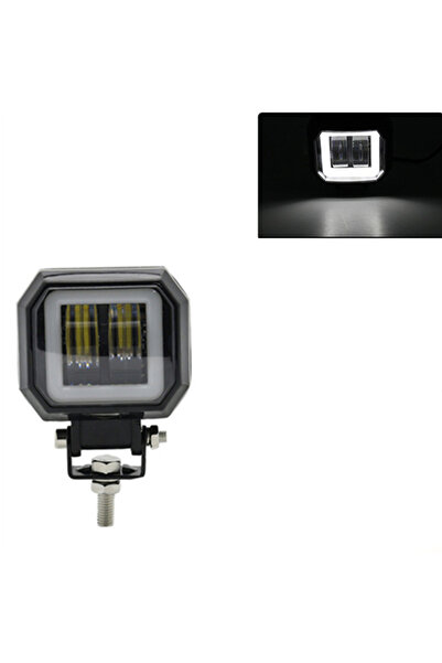 Choice 1 قطعة مربع أبيض 3 بوصة 7D عدسة LED شريط ضوء العمل مربع سيارة العلوي ه...