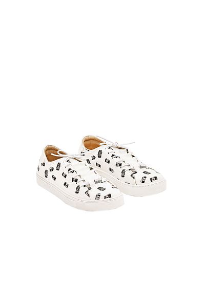 NOOSY Tenis de damă cu imprimeu colorat