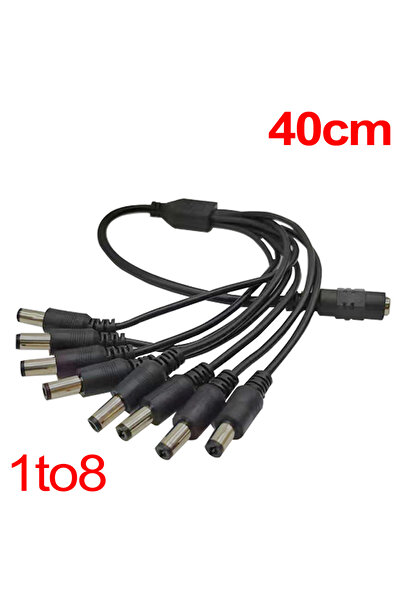 Choice1 1 إلى 8 5.5* 2.1 مم 1 إلى 2/3/4/5/6/8 كابل مقسم طاقة تيار مستمر 5 فول...