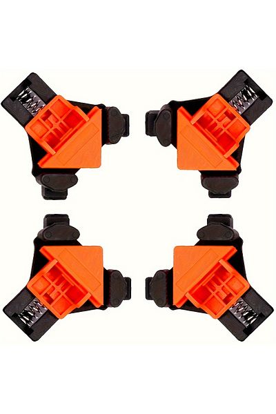 Choice 2 Pcs 2pcs 90 Degree Corner Clamps For Woodworking, Fast Adjustable Quick Spring Loaded Woodworking