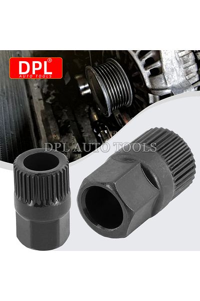 Choice Alternator Clutch Free Wheel Pulley Removal Tool With 33 Tooth V Belt Pulley Remover Black Car Ac...