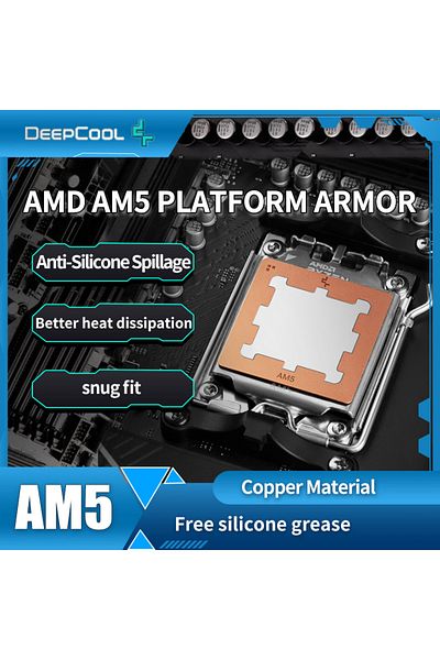Choice معجون حراري Am5 Deepcool Am5 واقي مبرد وحدة المعالجة المركزية Amd لشرائح 7950x 7900x 7700x 7600x