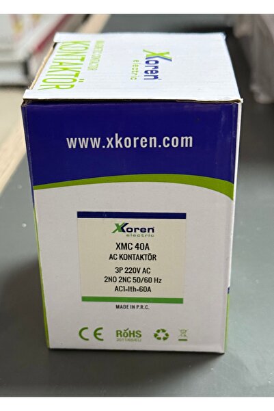 Umut 40 Amper Kontaktör 3 Kutuplu Ac 220v ( 2 Adet) - Xoren Marka