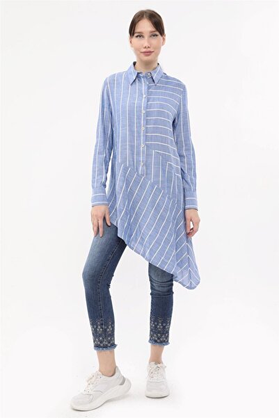 HomeStore Çizgili Tunik