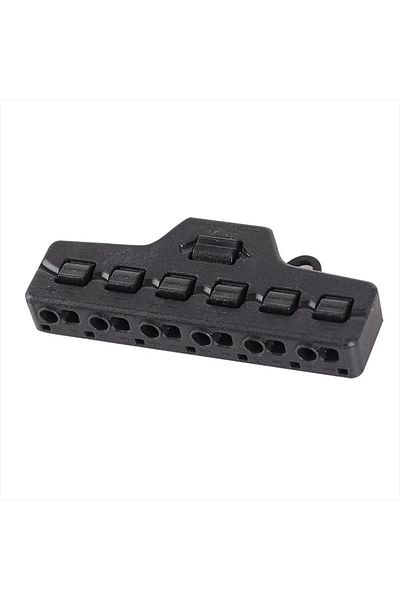 Choice 1PCS 3/6Ports Out Line Splitter Quick Connect Low Voltage Wire Splitter Distribution Block For Light