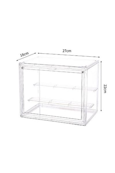 Choice Blind Box Storage Display Rack Desktop Transparent Dustproof Handle Storage Large Capacity Bubble...