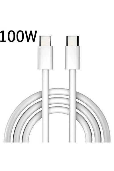 DIXSG 2m 100w White Pd 100w Usb C To Usb Type C Cable Fast Charge Data Cable For Huawei Samsung Xiaomi Ma