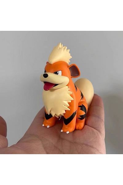 Choice 10cm Growlithe A 2 Style 10cm Pokemon Gk Figures Anime Action Growlithe Figure Pvc Statue Model Doll