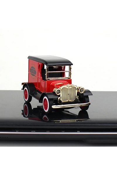 Choice Red 1pc Retro Alloy Car Model Ft Vintage Car Metal Ford Car Gift For Boy Collection Toys
