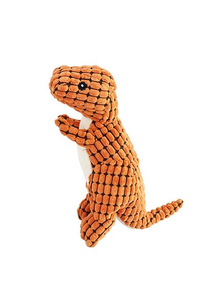 Choice Orange Corn Wool Toy Pets Dog Chew Stuffed Funny Dinosaur Shape Cats Corn Wool Vocal Toy Apply To Tr