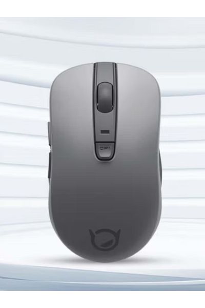 Choice ماوس M1 Rock Ash الأصلي من لينوفو M1 M1s لاسلكي بتقنية البلوتوث للمنزل والمكتب، لون صامت، M