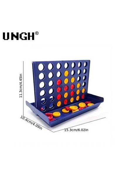 Choice 15cm Ungh Four In A Row Bingo Chess Connect Classic Family Board Game Toys Fun Educational Toy For K