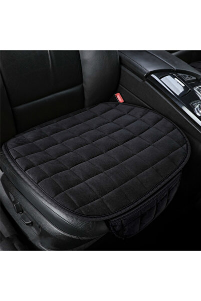 Choice غطاء مقعد السيارة العالمي الأسود الدافئ للشتاء وسادة مضادة للانزلاق لل...
