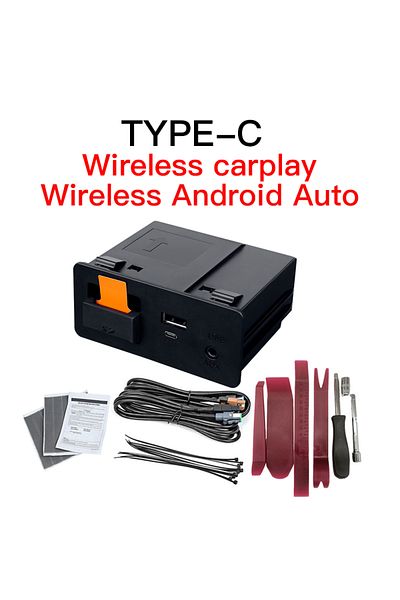 Choice Wireless With Tools Wireless Type-c Carplay Android Auto Adapter Ubs Hub Oem For Retrofit Mazda 2 3