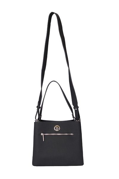 U.S. Polo Assn. Us24720 Geantă de umăr pentru femei model neagră