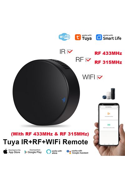 Choice Tuya WiFi RF IR Remote Control 433MHz/315MHz For Smart Home Via Smart Life for Air Conditioner AL...
