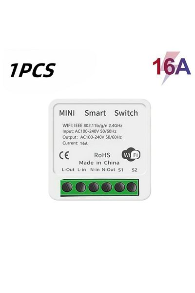 Choice 16a Smart Switch Tuya 16a Mini Wifi Switch Diy 1-way Remote Control Timer Relay Automation For Smart