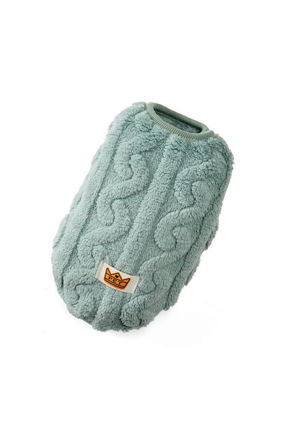 Choice L green Soft Fleece Dog Clothes For Small Dogs Cats Sweater Autumn Winter Warm Puppy Vest Apparel Fr
