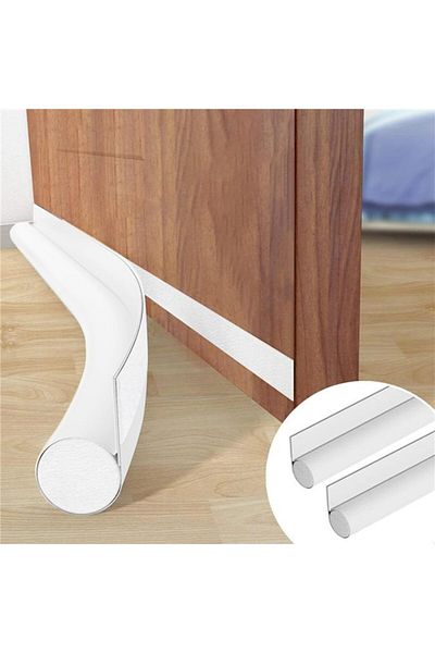 Choice Door Bottoom Seal Strip Windproof Soundproof Door Sweep Draft Stopper Cuttable Foldable Weatherst...
