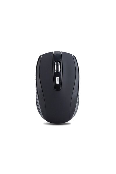 Choice Black Wireless Mouse 2.4g Portable Mobile Optical Office Mouse Adjustable Dpi Levels For Notebook Pc