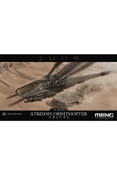 Choice Meng Assembled Aircraft Model Kit Ds-007 1/72 Sand Dune Series Atreides Ornithopter Flapping Wing...