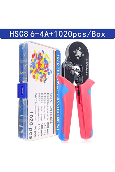 YEFYM أدوات ضغط الأكمام الطرفية HSC8 6-4A 1020H ذاتية التعديل HSC8 6-4A AWG23...
