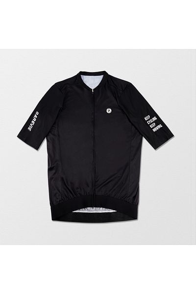 DAREVIE Asia-l Black Cycling Jersey Spf 50 Men Women Cycling Jersey 2023 Fashion Bike Jersey Pro Te