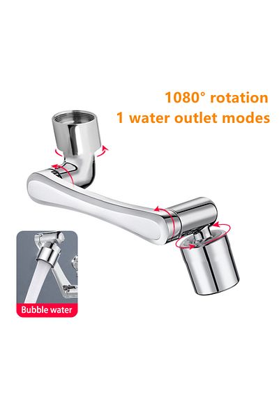 Choice 1080 Faucet Aerator Universal 1080 °swivel Robotic Arm Swivel Extension Faucet Aerator Kitchen Sink