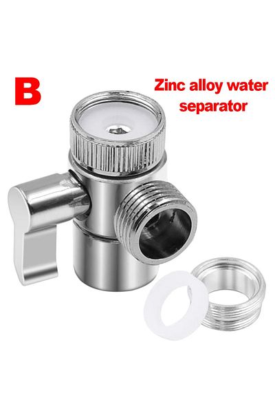 Choice Zinc Alloy M22/m24 Switch Faucet Adapter Kitchen Sink Splitter Diverter Valve Water Tap Connector Fo