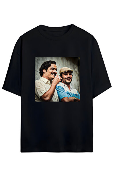 MAGORS Pablo i Gustavo Unisex Oversize kroj Pamuk lu Pamučni džersej T-shirt
