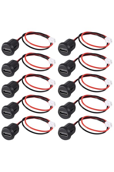 Choice مع موصل 10/20 قطعة من النوع C أنثى 2P موصل USB أنثى بهيكل C جاك أنثى