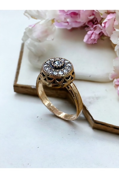 FAYRA ACCESSORIES Round Cut Minimal Ring