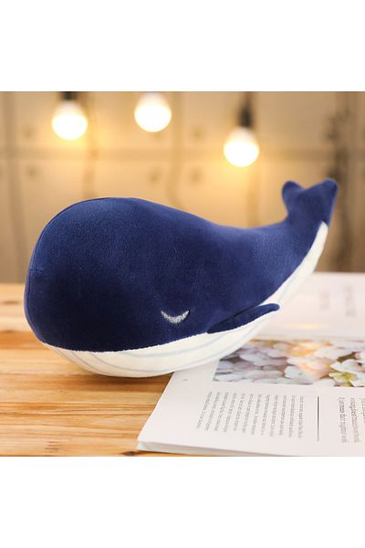 Choice 25cm 25cm 25cm Cartoon Super Soft Plush Toy Sea Animal Blue Whale Soft Toy Stuffed Animal Fish Child