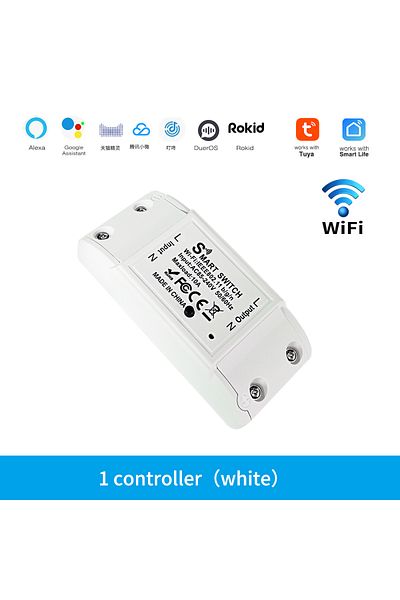 QNCX Wifi Breaker 1pc-w Tuya Wifi Switch Diy Mini Smart Home Switch Relay Module Smart Life App Wireless