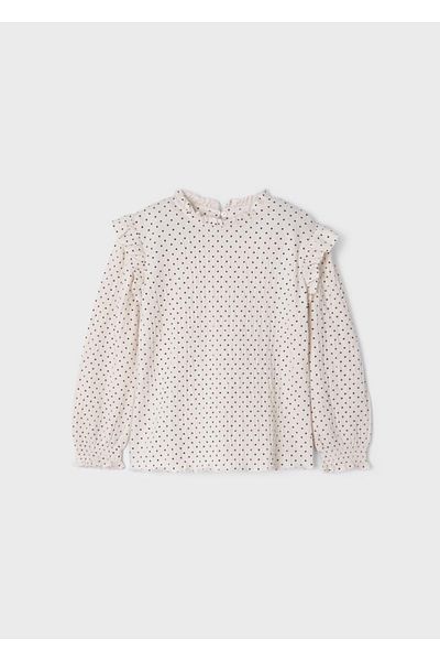 MAYORAL Polka Dot Girls' Shirt