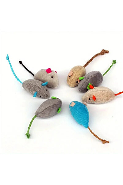 Choice مجموعة من 7 قطع مكونة من 3/7/12 قطعة من ألعاب الفئران والقطط المحشوة ا...