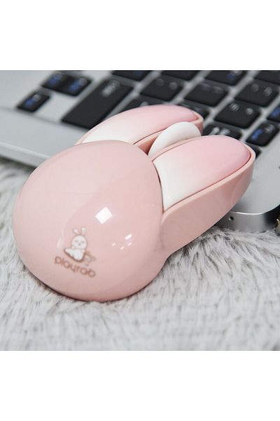 Choice Pink Color Mofii Wireless Silent Mouse, Cute Rabbit Design, 2.4 Ghz Usb Mini Receiver Optical Mouse