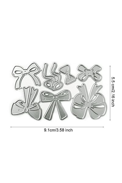 Choice 3681 Bow Metal Diy Embossing Moulds Stencil Cutting Dies For Album Paper Card Making Scrapbooking Du