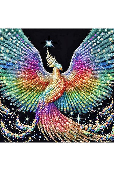 Choice Full Square 40x40cm 966-ab Huacan 5d Diy Full Ab Diamond Embroidery Animal Mosaic Peacock Painting K