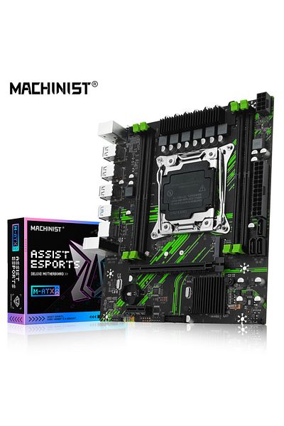 Choice MACHINIST X99 PR9 X99 Motherboard Support LGA 2011-3 Intel Xeon E5 V3&V4 CPU DDR4 RAM SATA/NVME M...