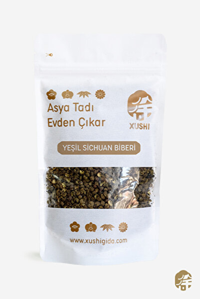 XUSHI GIDA Zanthoxylum (YEŞİL SİCHUAN BİBER) (GREEN PEPPERCORN ZANTHOXYLUM) -...