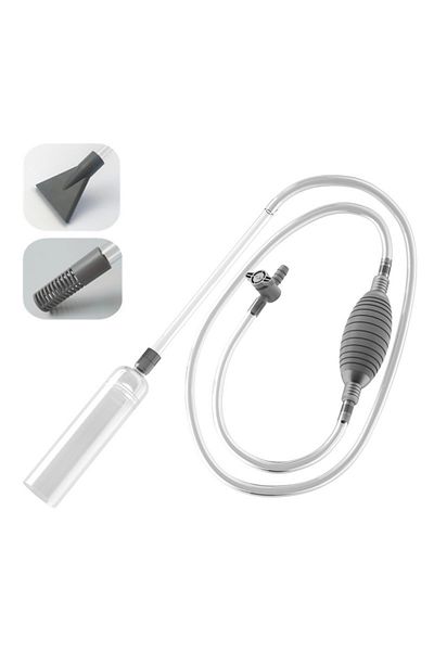 Choice Large-2.6m Aquarium Siphon Vacuum Cleaner Fish Tank Water Changer Manual Water Changer Semi-automati