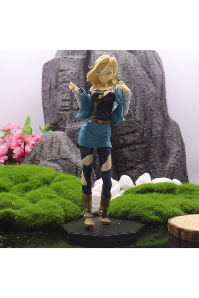 BANDAI مجموعة من 01 لعبة مجسمة لشخصية أمين دراغون بول لانش أندرويد 18 سون جوكو بيكولو ترانك 17-27 سم