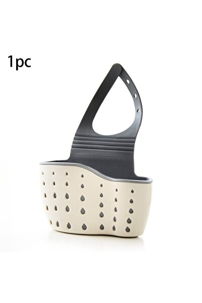 Choice Beige 1pc Sink Draining Hanging Basket Adjustable Kitchen Accessories ...